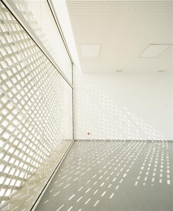 Vista del interior de los talleres