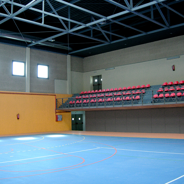 Pabellon y piscina cubierta en Mojacar. Almeria. Bruno Herrera González