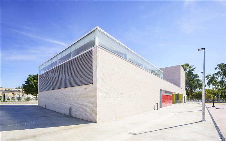 Esquina del gimnasio